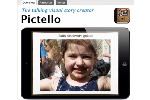 Pictello autism app