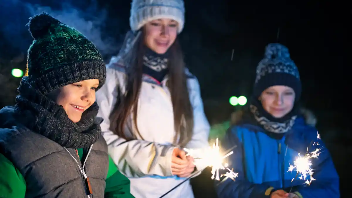 Celebrating New Year's with your child with autism can be fun.