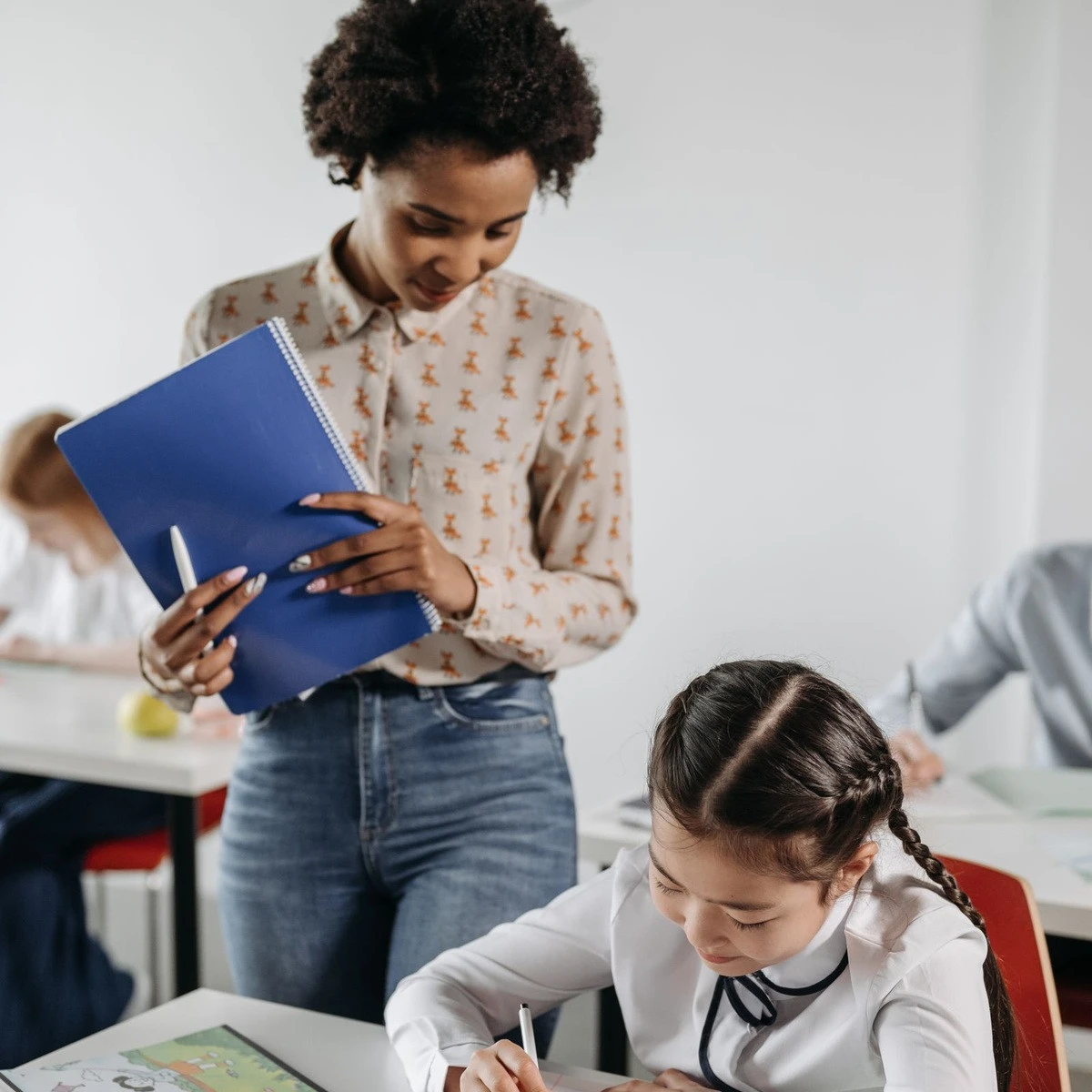 Child receiving individualized learning support for compassionate ABA therapy in Winnebago County, IL