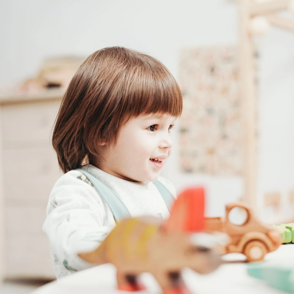 Child engaged in a playful learning activity for trusted ABA therapy in Cook County, IL